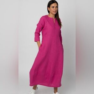 Asha by ADM Linen Dress